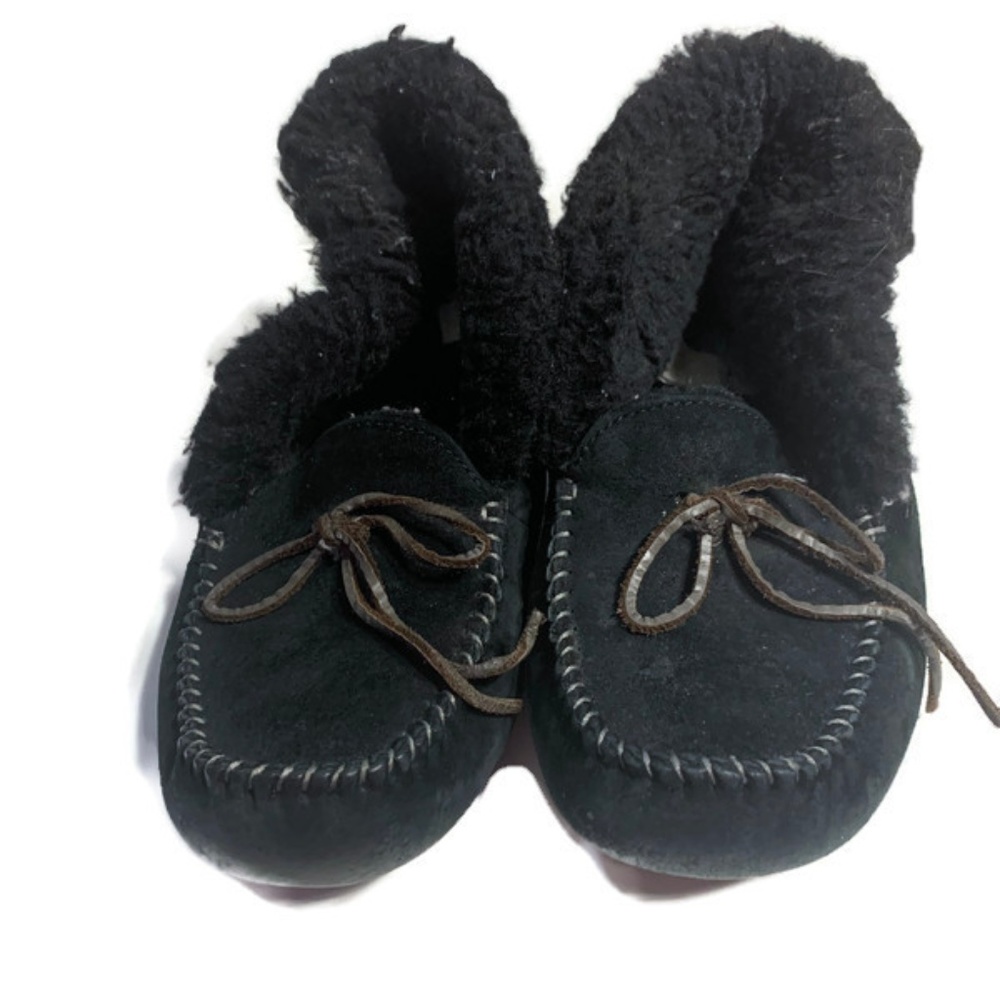 Uggs Slippers Womens size 8 Alena Faux fur cuff